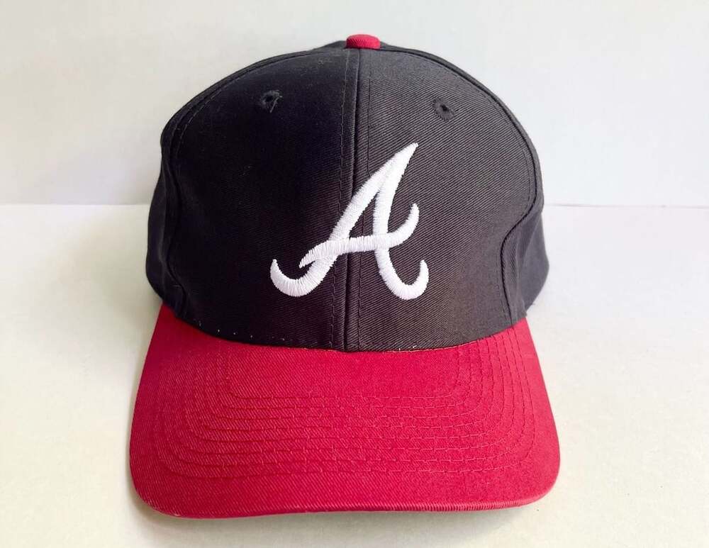 Logo Athletic Atlanta Braves Hat Youth Snapback